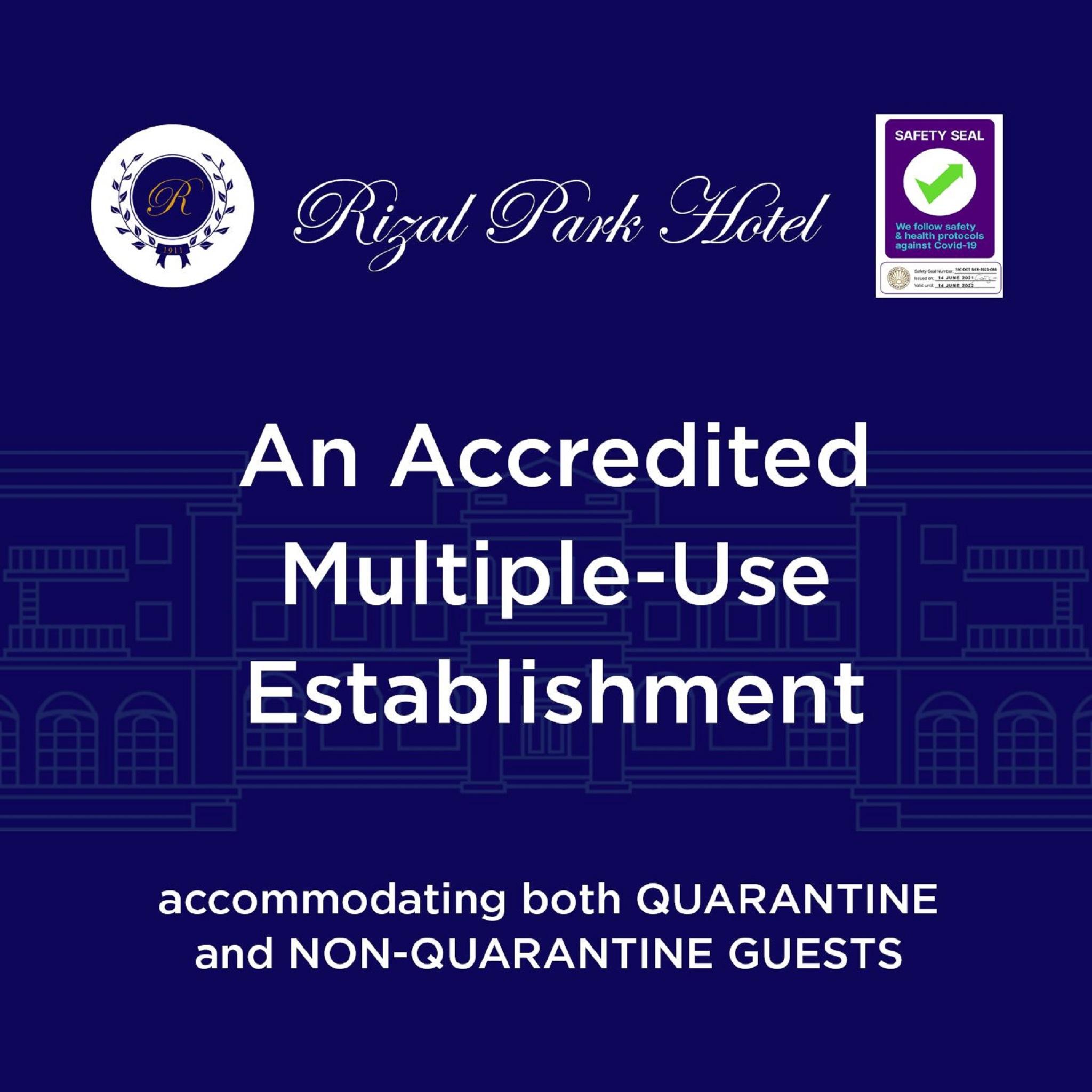 Rizal Park Hotel Manila Bagian luar foto